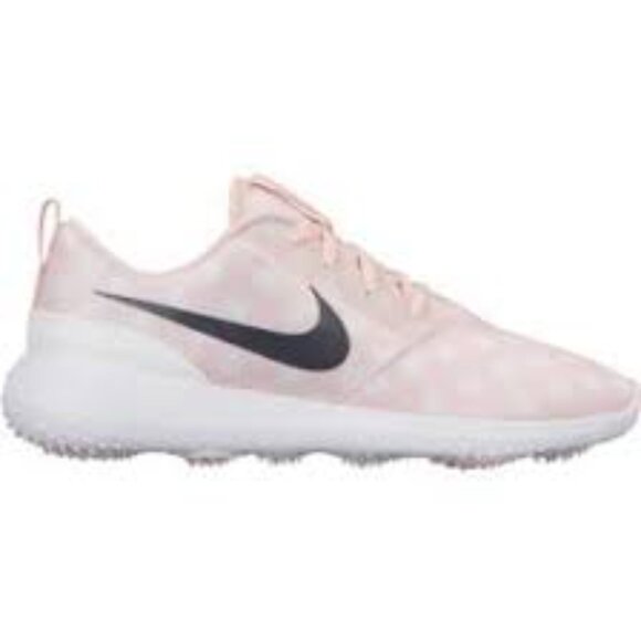 Nike Women's Roshe G Golf Shoes Spikeless Pink White 5Y - Picture 1 of 5